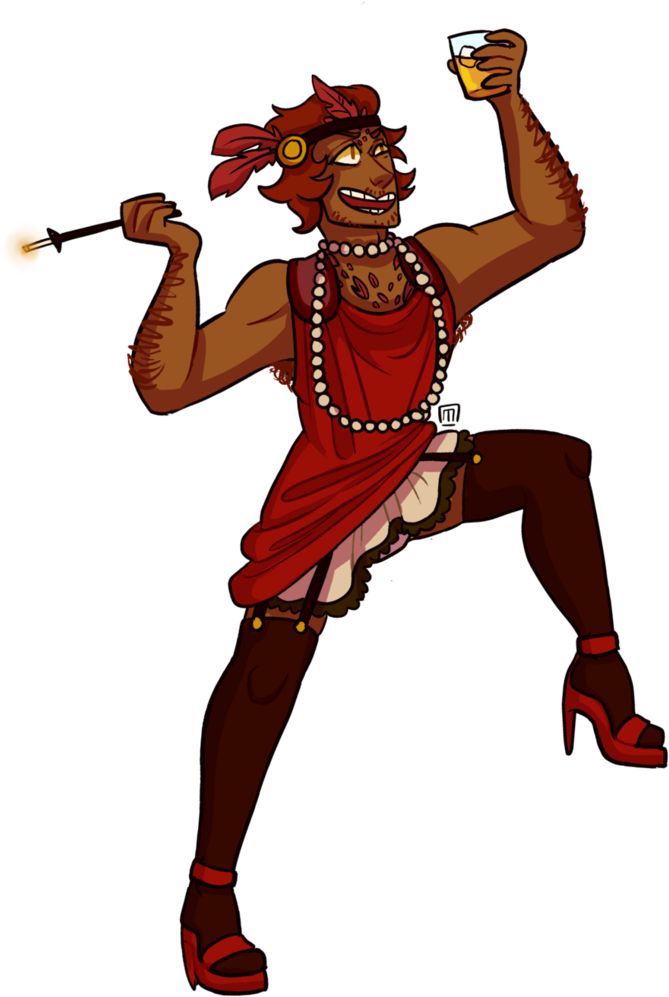 Flapper Man By Monipue - Illustration (778x1026)