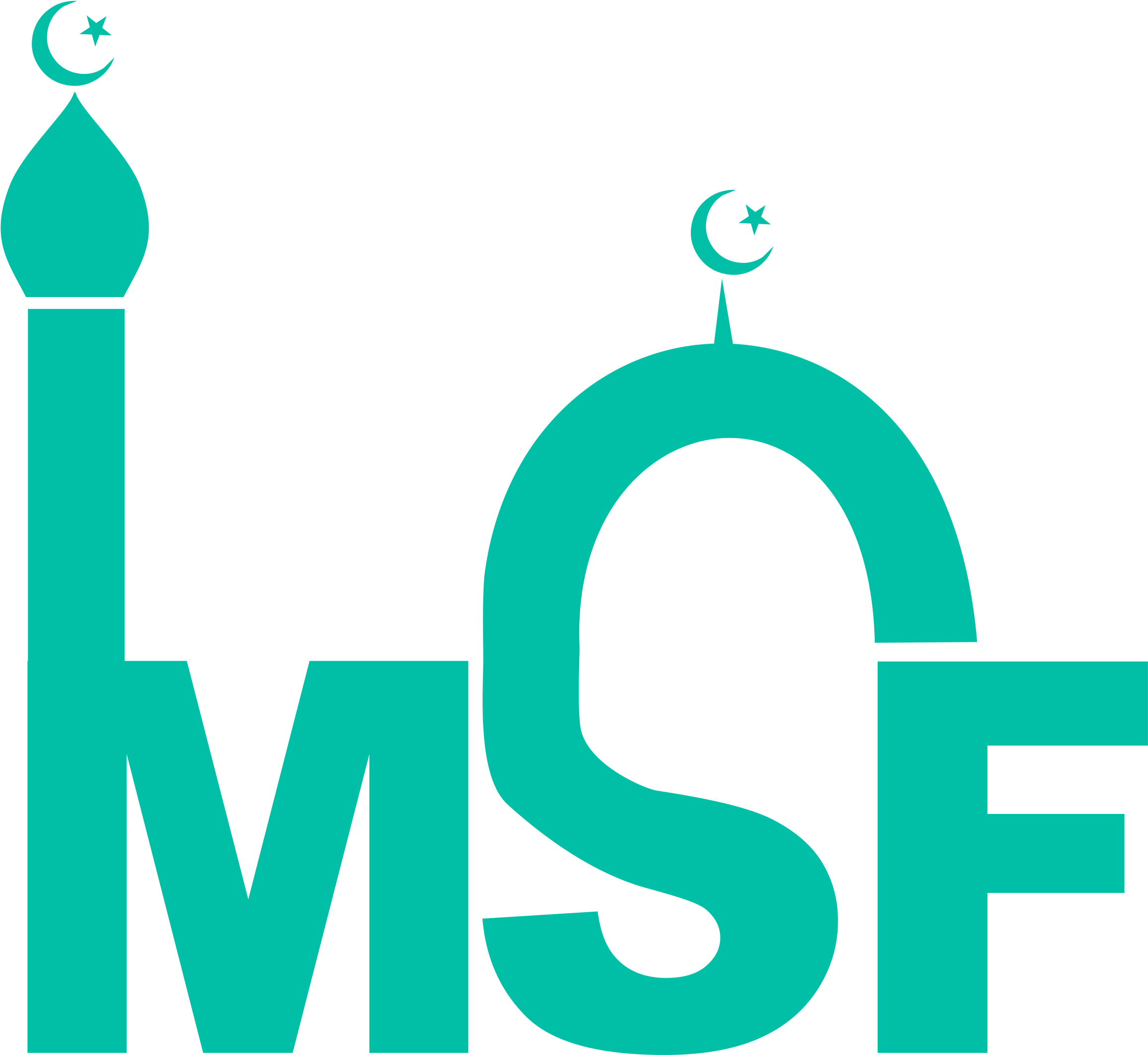 Msf Logo Transparent - Masjid Saad Foundation (2339x2126)