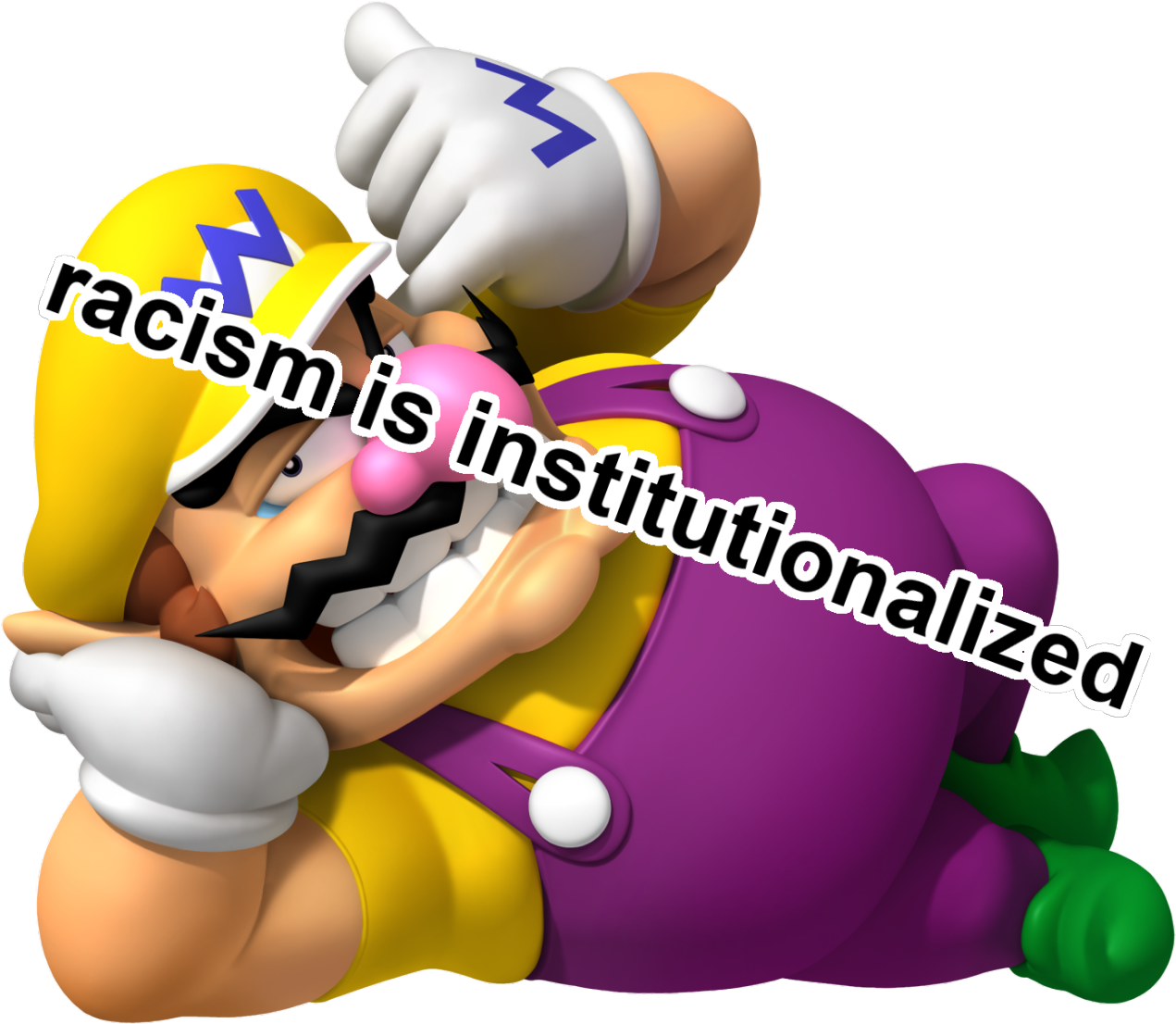 Vintage Flapper Girl - Wario Mario Kart 7 (1280x1115)