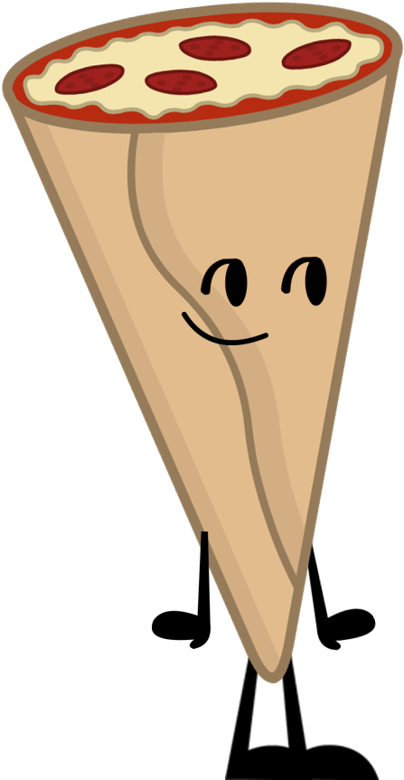Pizza Cone By Aarenanimations - Pixel Art (530x881)