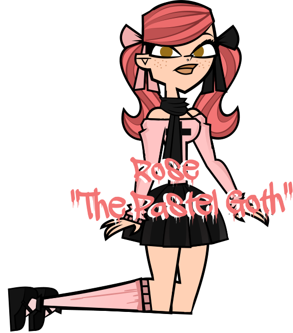 New Oc Rose ''the Pastel Goth'' - Pastel Goth Oc (571x648)