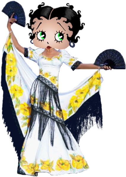 Betty Boop, Maskara Festival Girl - Betty Boop (513x620)