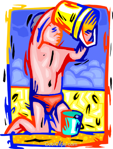 Boy At The Beach Playing With Sand Royalty Free Vector - Boy At The Beach Playing With Sand Royalty Free Vector (362x480)