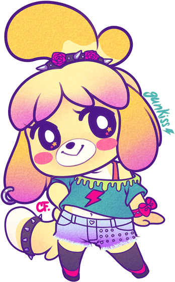 Es Cf Ooo O O O Animal Crossing - Pastel Animal Crossing (375x583)