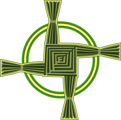 Brigid Catholic Academy St - St Brigid's Cross Png (501x500)