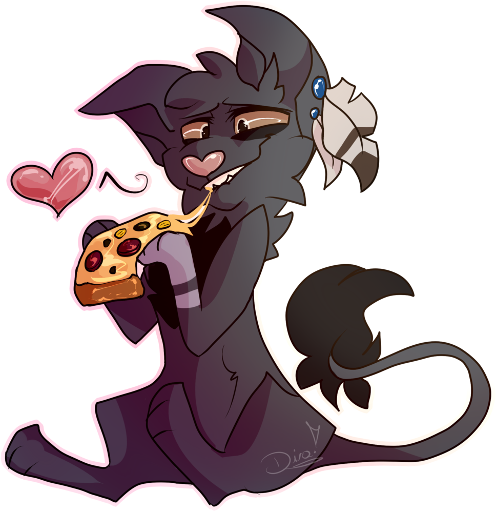 Pizza Lover By Dirastudio Pizza Lover By Dirastudio - Cartoon (1024x1050)