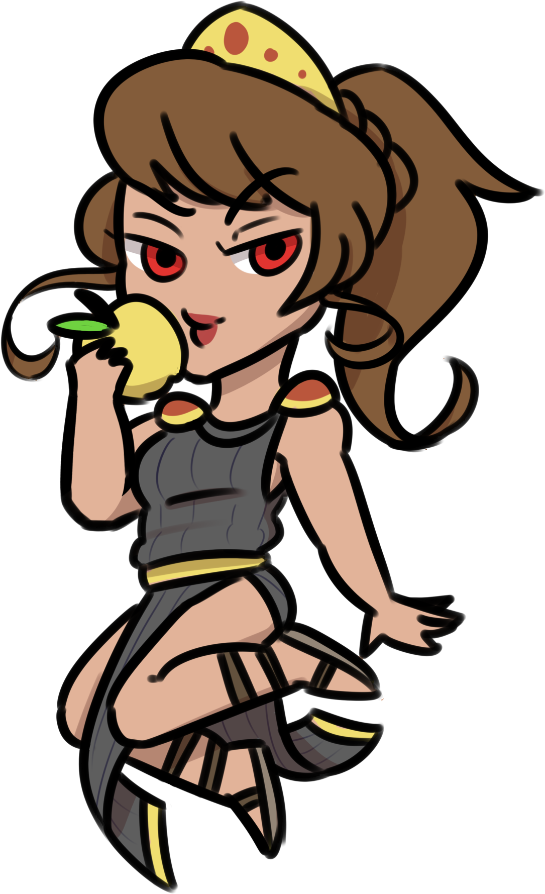 Made Some Chibis Of The Demo Crew For Something Coming - Cartoon (1200x1800)