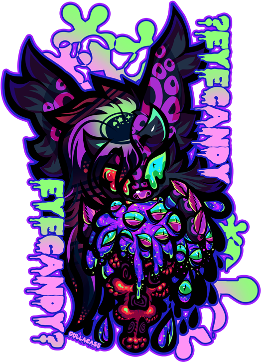 Candy Gore Pastel Goth Slime Pastel Vaporwave Sivis - Illustration (540x740)