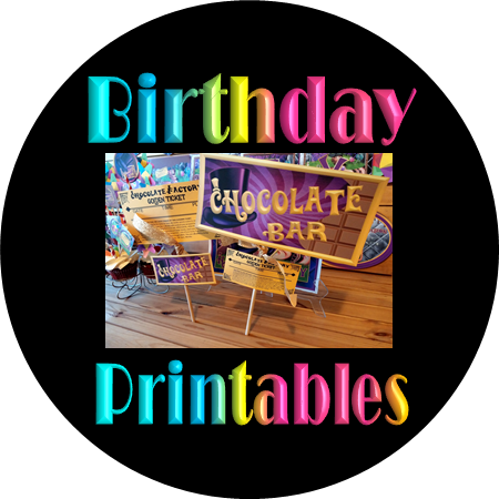 Printable Party Supplies & Decorations - Masquerade Ball (450x450)