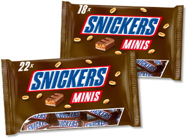 Snickers Mini Chocolate Bag 150g (487x307)