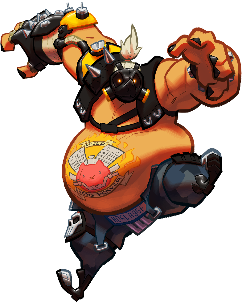 Roadhog By Projectendo Fanart - Fan Art (1000x1000)