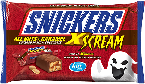 Snickers Xscream Fun Size Candy Bars - Snickers Candy Bars, X Scream, Fun Size - 10.5 Oz (500x500)