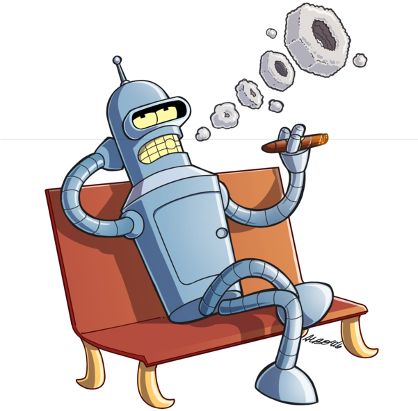 Bender Fan Art - Design (600x600)