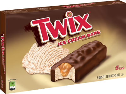 Previous - Twix Ice Cream Bars - 6 Count, 11.58 Fl Oz Box (401x300)