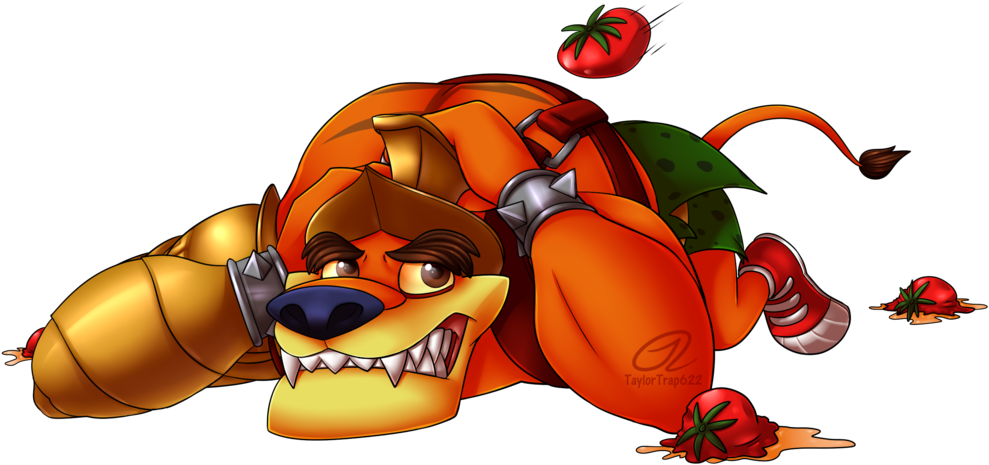 Tiny Tiger By Taylortrap622 - Crash Bandicoot Tiny Tiger (1024x497)