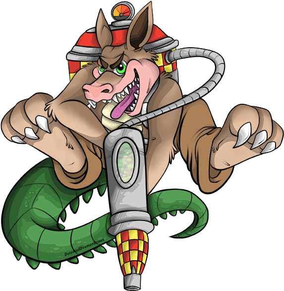 Dingodile Fan Art By Deceaseddaemondraws - Fan Art (648x648)