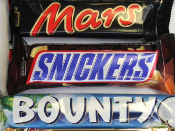 Snickers, Mars, Bounty - Snickers (600x600)