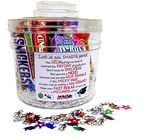 Graduation Candy Bar Poem Gift Bucket For Fresh Candy - All City Candy - Mentor (500x500)
