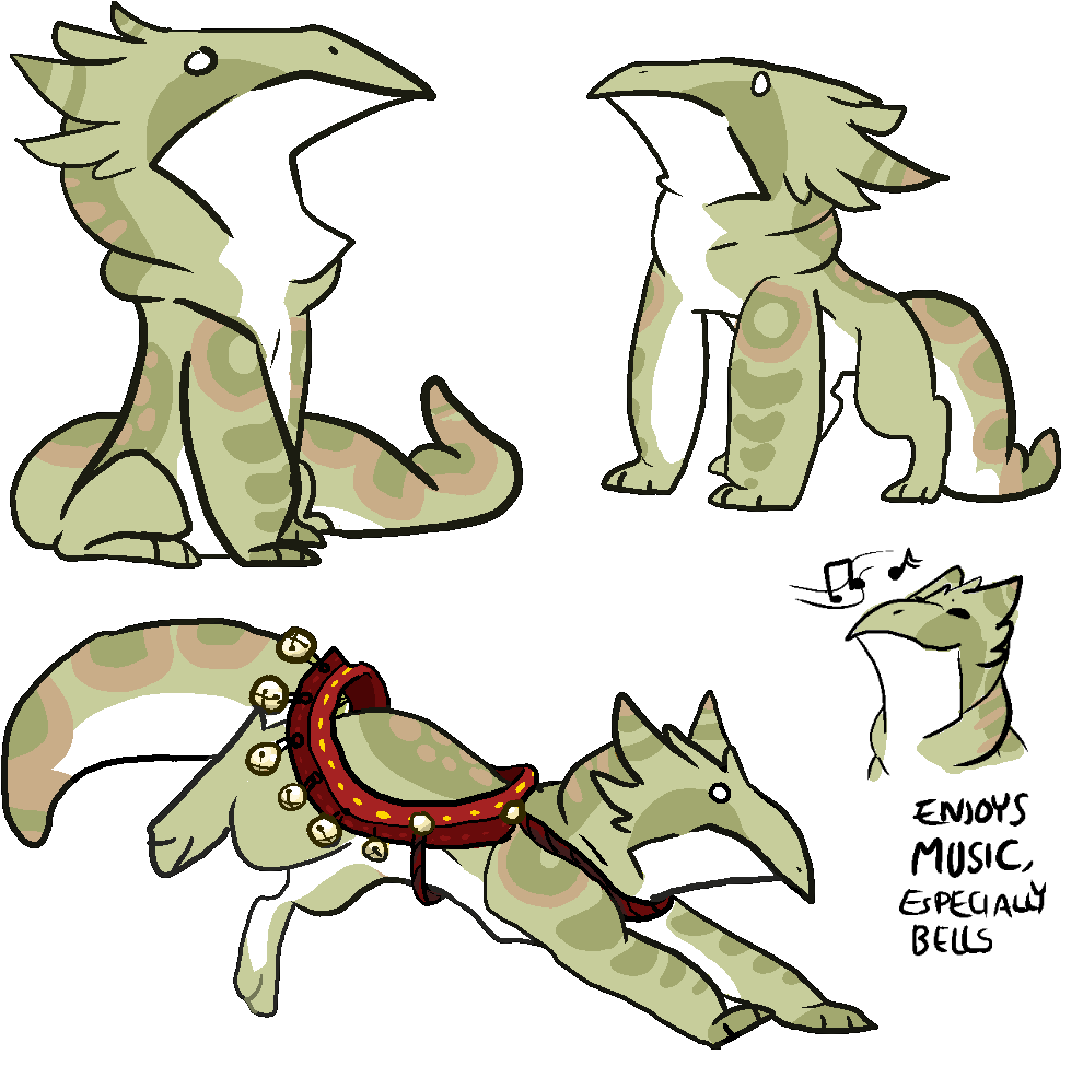 Sold Arctic Bird Bear Lizard Thing Xd By Lukia26 - Cartoon (1000x1000)