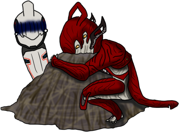 Warframe Fan Art Chibi Drawing - Fan Art (800x800)