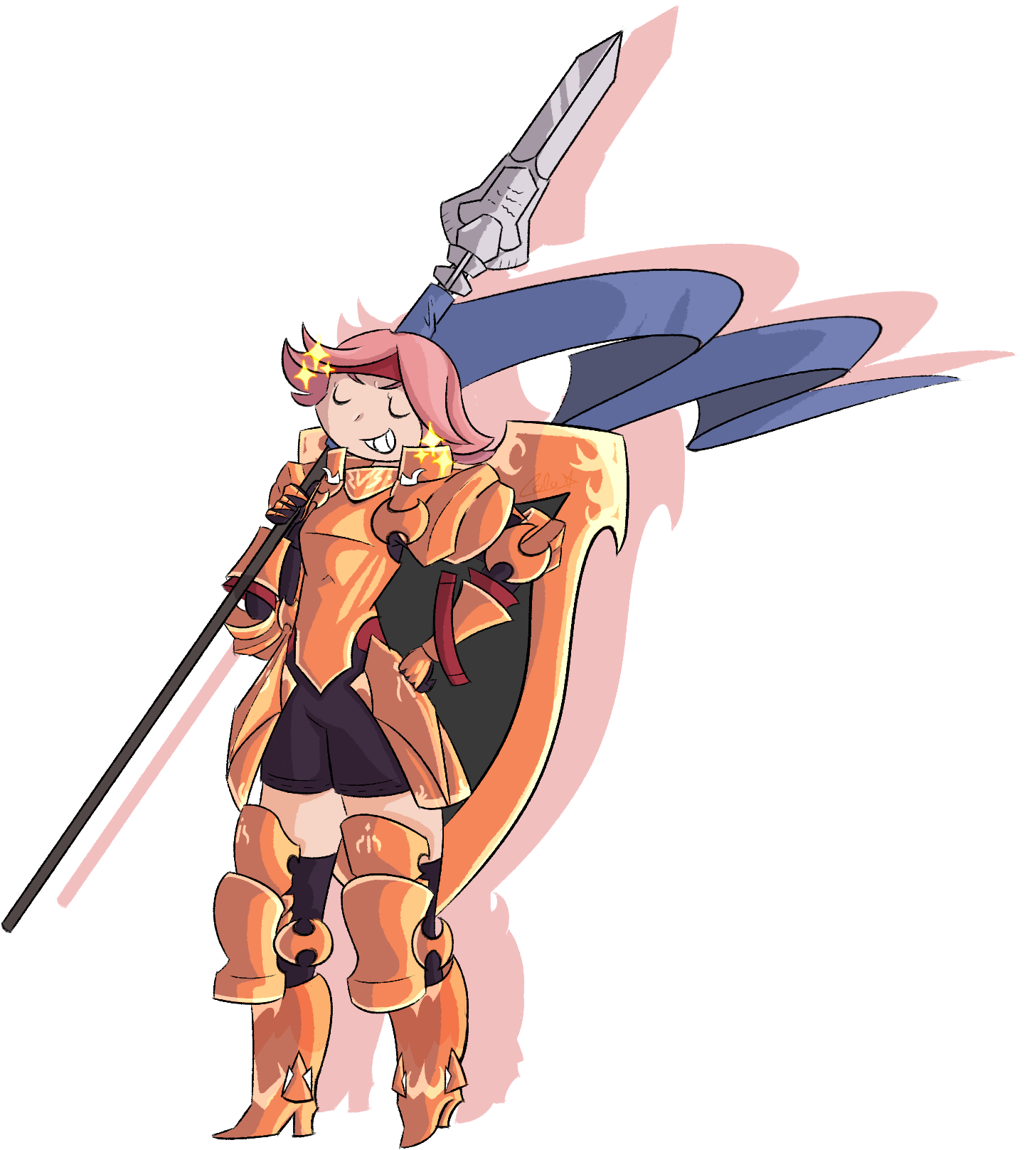 Fan Art Fanart - Fire Emblem Gwendolyn Fan Art (1500x1650)