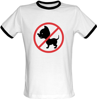 С Собаками Вход Воспрещен - History Of Slogan T Shirt (360x360)