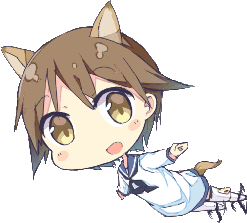 Flying Chibi Miyafuji - Team Fortress 2 (512x512)