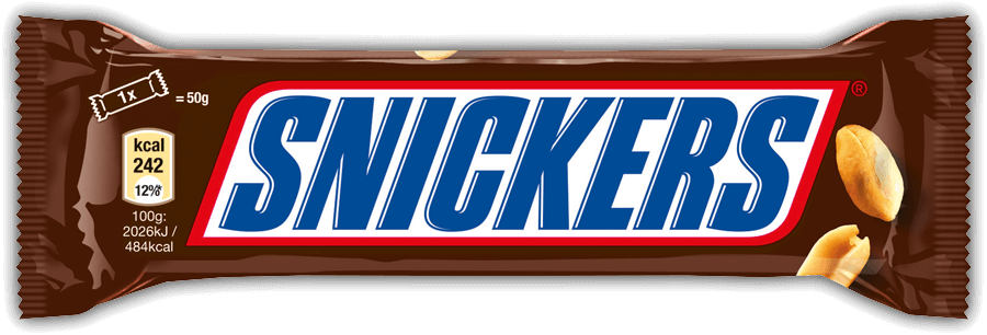 Snickers<sup>®</sup> Riegel - Snickers Chocolate Logo (900x306)