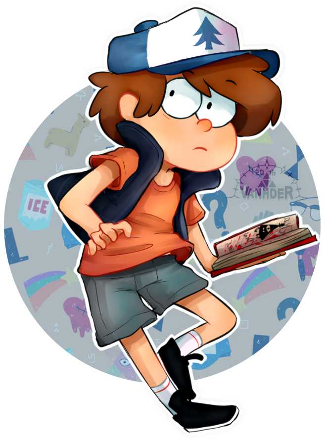 [fanart] Dipper Pines By Vanhder - Dipper Pines (715x921)