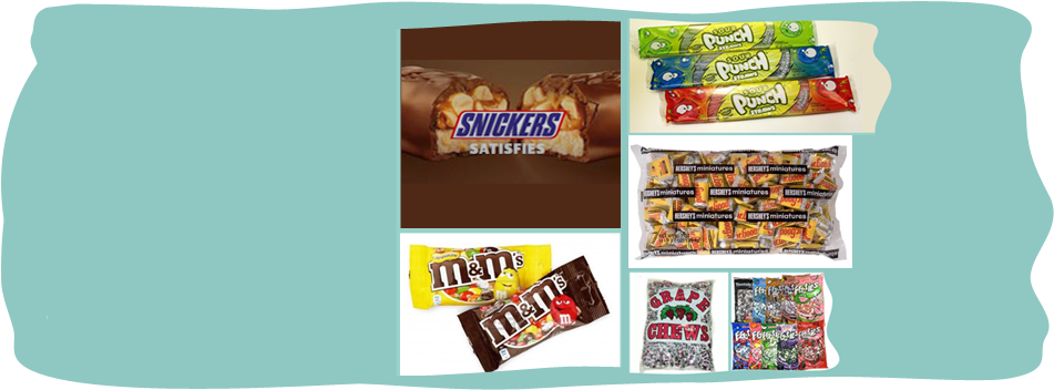 West Monroe, La - Hershey's Mr. Goodbar Milk Chocolate (brown) Bar Miniatures, (950x360)