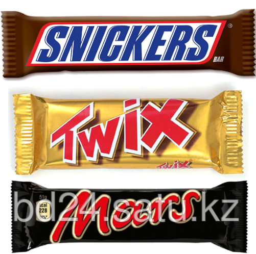 Snikers, Mars, Twix Батончик - Snickers Candy Bar Full Size 1.92 Oz Each (1) (600x500)