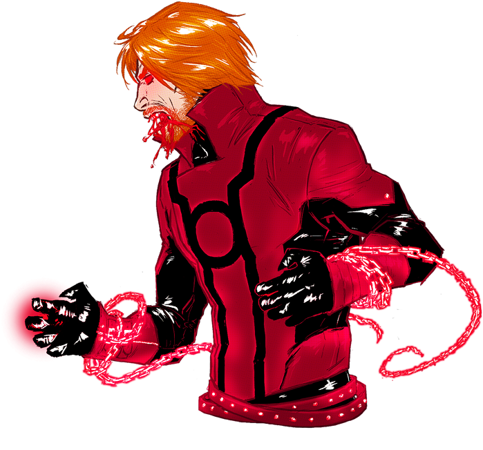 Red Lantern Guy Gardner Wallpaper - Guy Gardner Red Lantern Art (950x695)