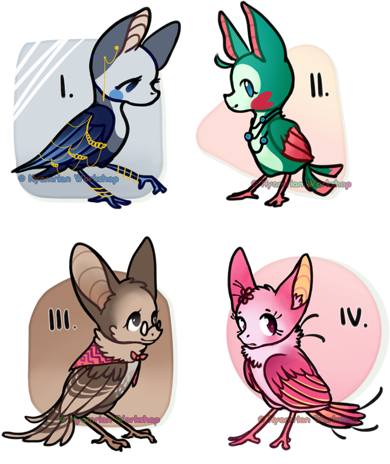 Adopt Adoptable Auction Closed Species Original Species - Cartoon (800x930)