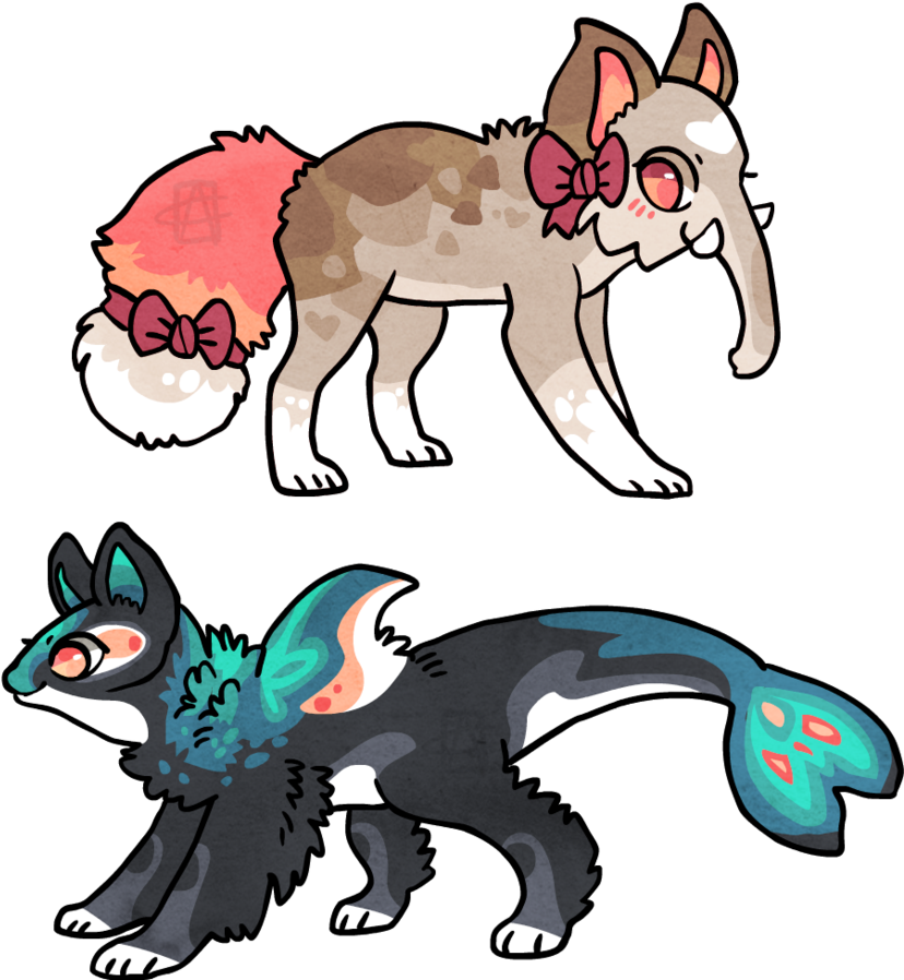 Designs Sold By Griffsnuff - Mythical Creatures Cute Anime (869x920)