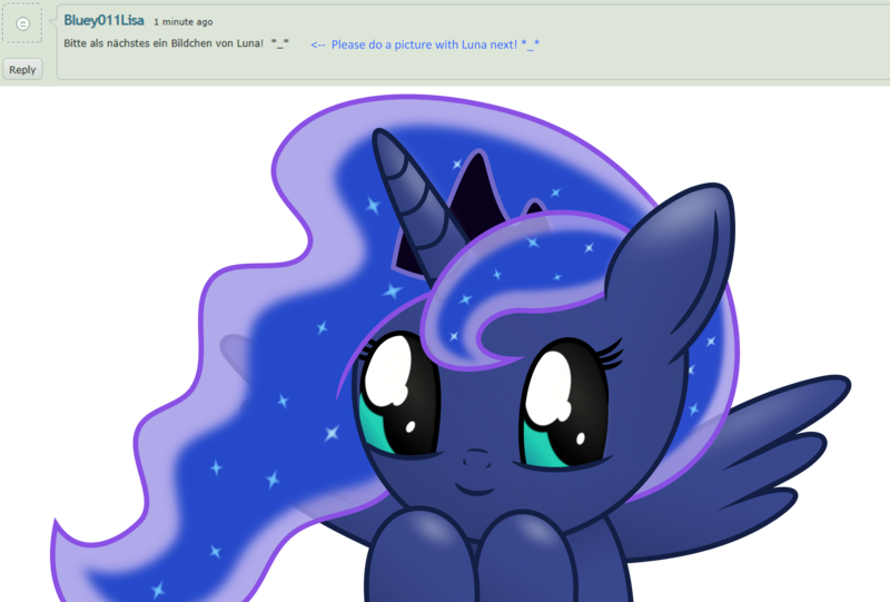 Lunar Clipart Kawaii - Princess Luna (800x541)