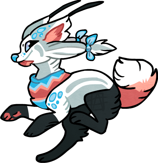 Loong Cheekfluff Sold By Griffsnuff - Cartoon (535x554)