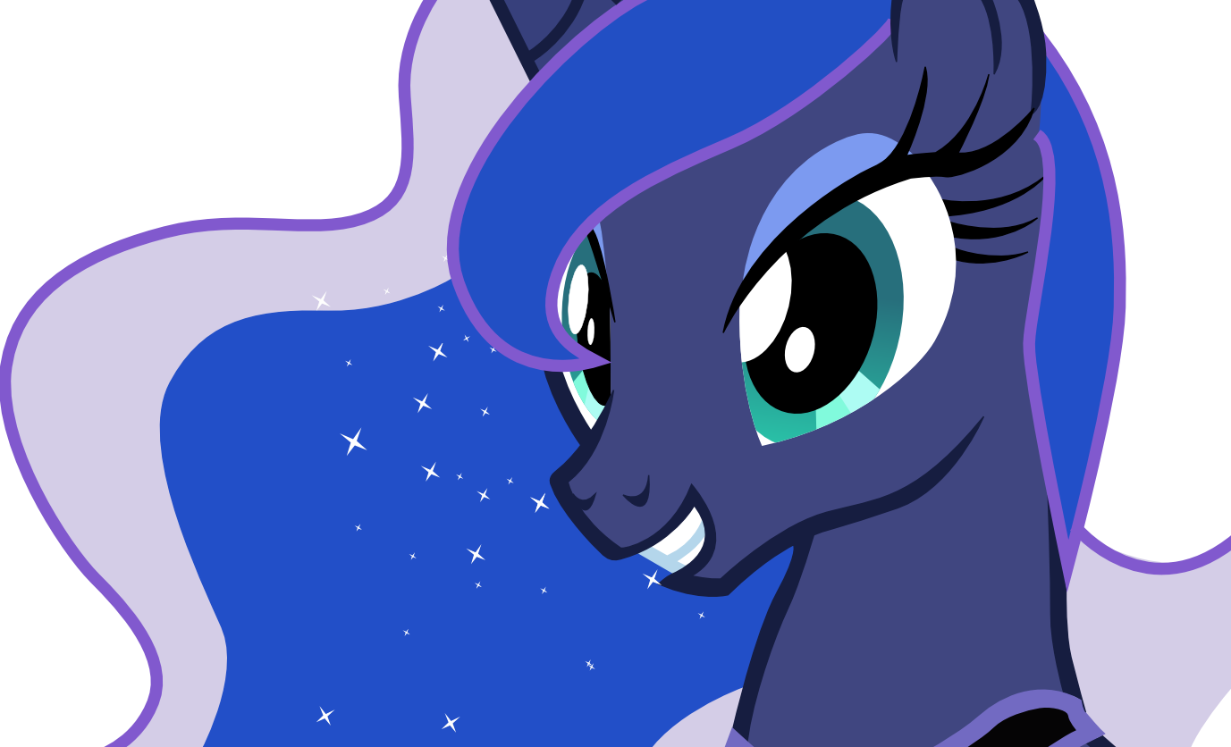 Princess Luna Smiley By A01421 Princess Luna Smiley - My Little Pony Princess Luna Gif (1377x836)