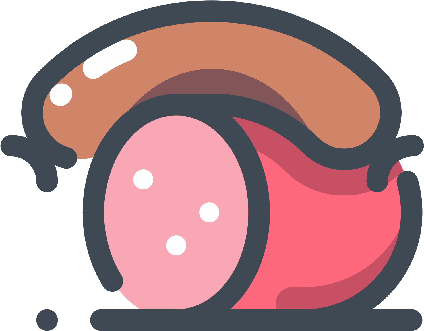 Food Slice Meat Steak Grill Churrasco Coating 30 Icon - Salame Icon (1600x1600)