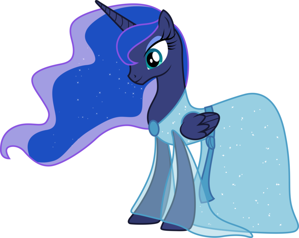 Princess Luna As The Blue Fairy By Cloudyglow - Little Pony Friendship Is Magic (1001x797)