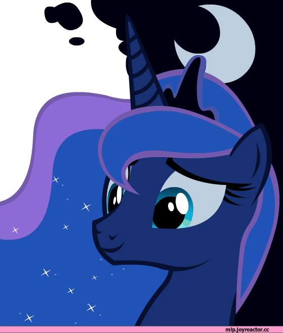 Mlp Gif,princess Luna - My Little Pony Ruszające Się Obrazki (561x659)