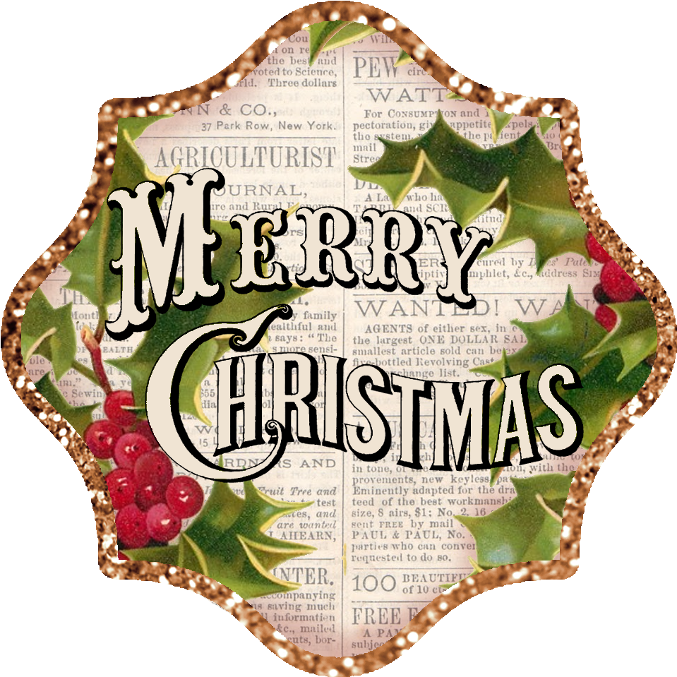 Lilac Lavender The Greatest Glow Tpce5u Clipart - Old Fashioned Merry Christmas (1008x1016)