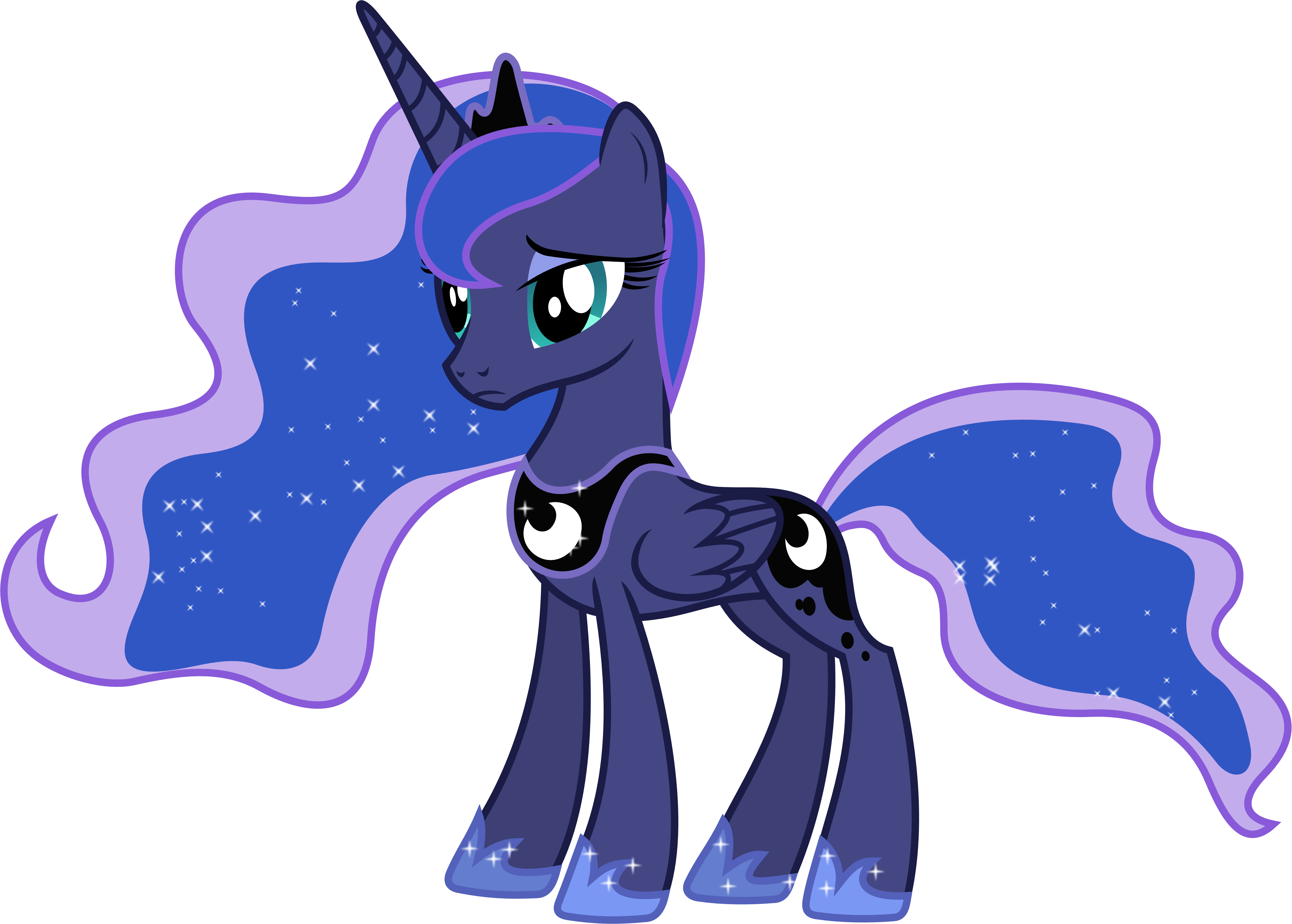 Princess Luna Posing By 90sigma On Deviantart - Princess Luna Posing By 90sigma On Deviantart (6430x4600)