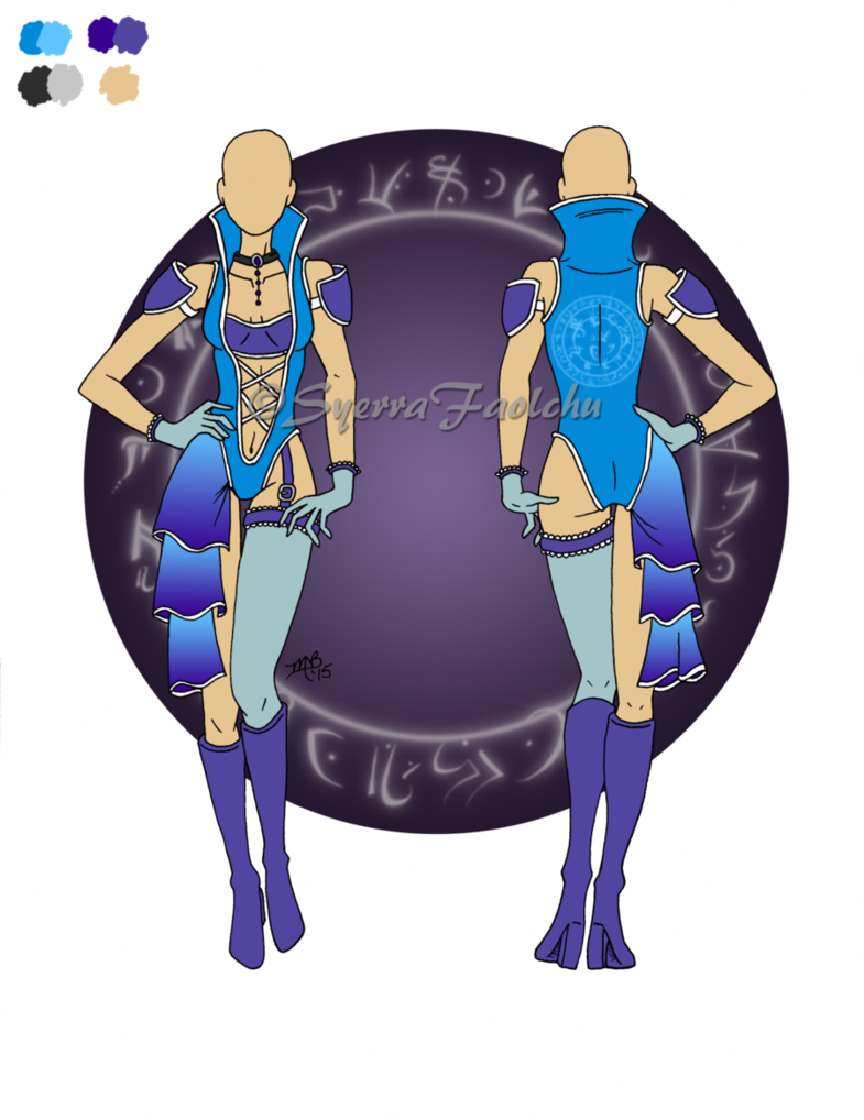 Female 06 [sold] By Syerrafaolchu - Costume Design (785x1018)