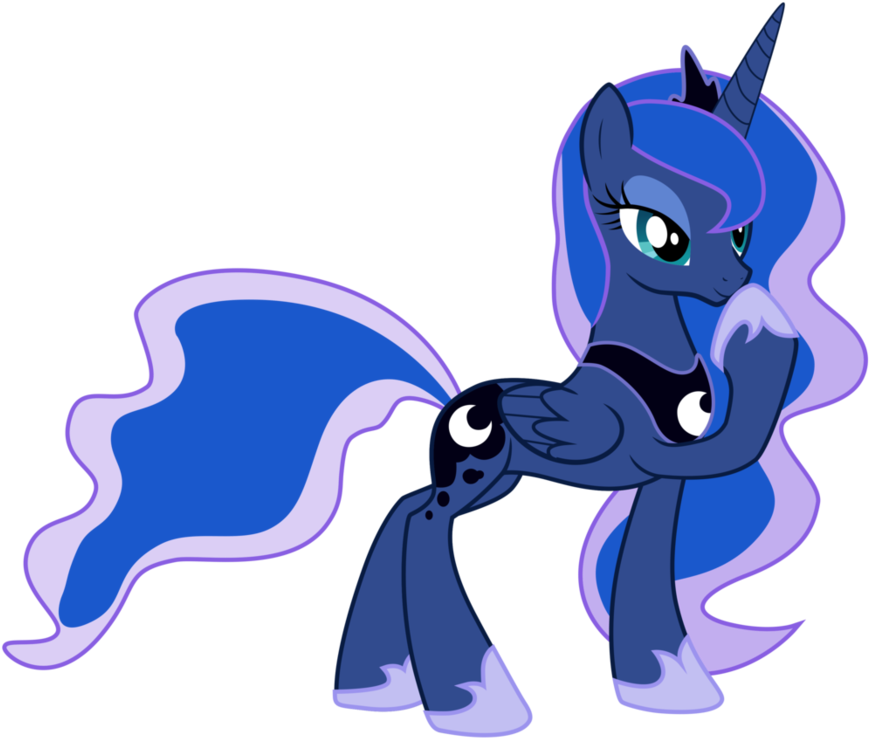 [mlp] Princess Luna Teasing By Light262 - Luna Mlp (894x894)