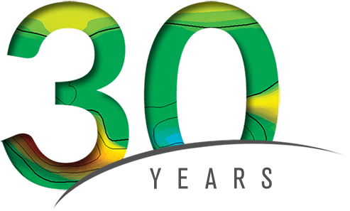 Geosoft Is Celebrating 30 Years Of Service, Growth - Graphic Design (520x350)