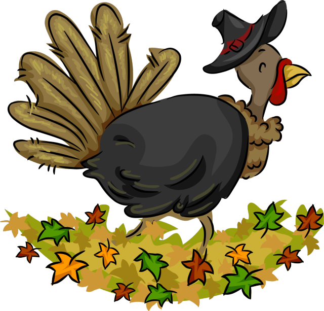 Thanksgiving Beef Clip Art - Cartoon (640x613)