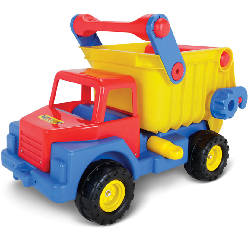 The Dump Truck - Truck No. 1 With Rubber Wheels (1154x784)