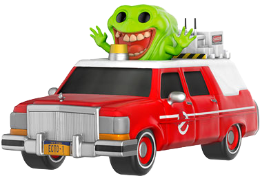 Pop Rides Ecto-1 W/ Slimer - Ghostbusters 2016 Ecto 1 Pop (377x377)