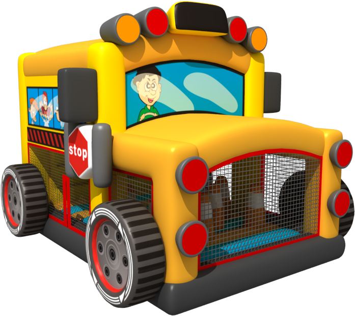 Inflatable School Bus Toy, Inflatable School Bus Toy - Tubing (800x800)
