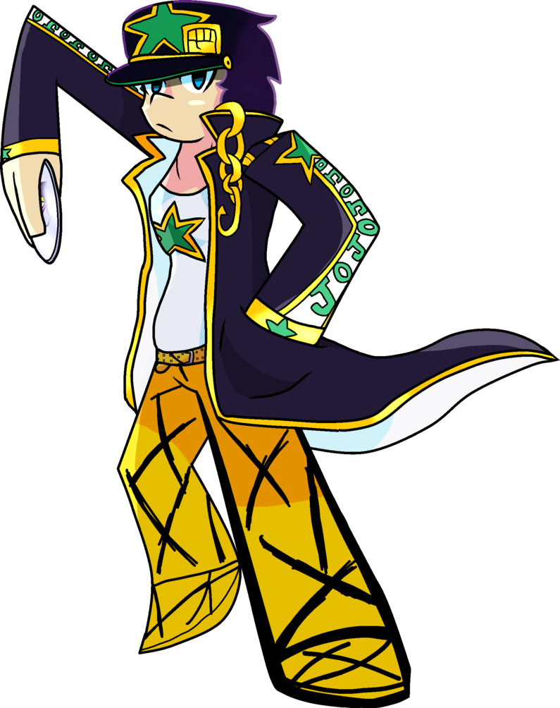 Jotaro By Ender-spark - Jotaro By Ender-spark (795x1004)